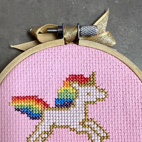 Funny Unicorn Cross Stitch “Whatever B*’ - Picture 5 of 9